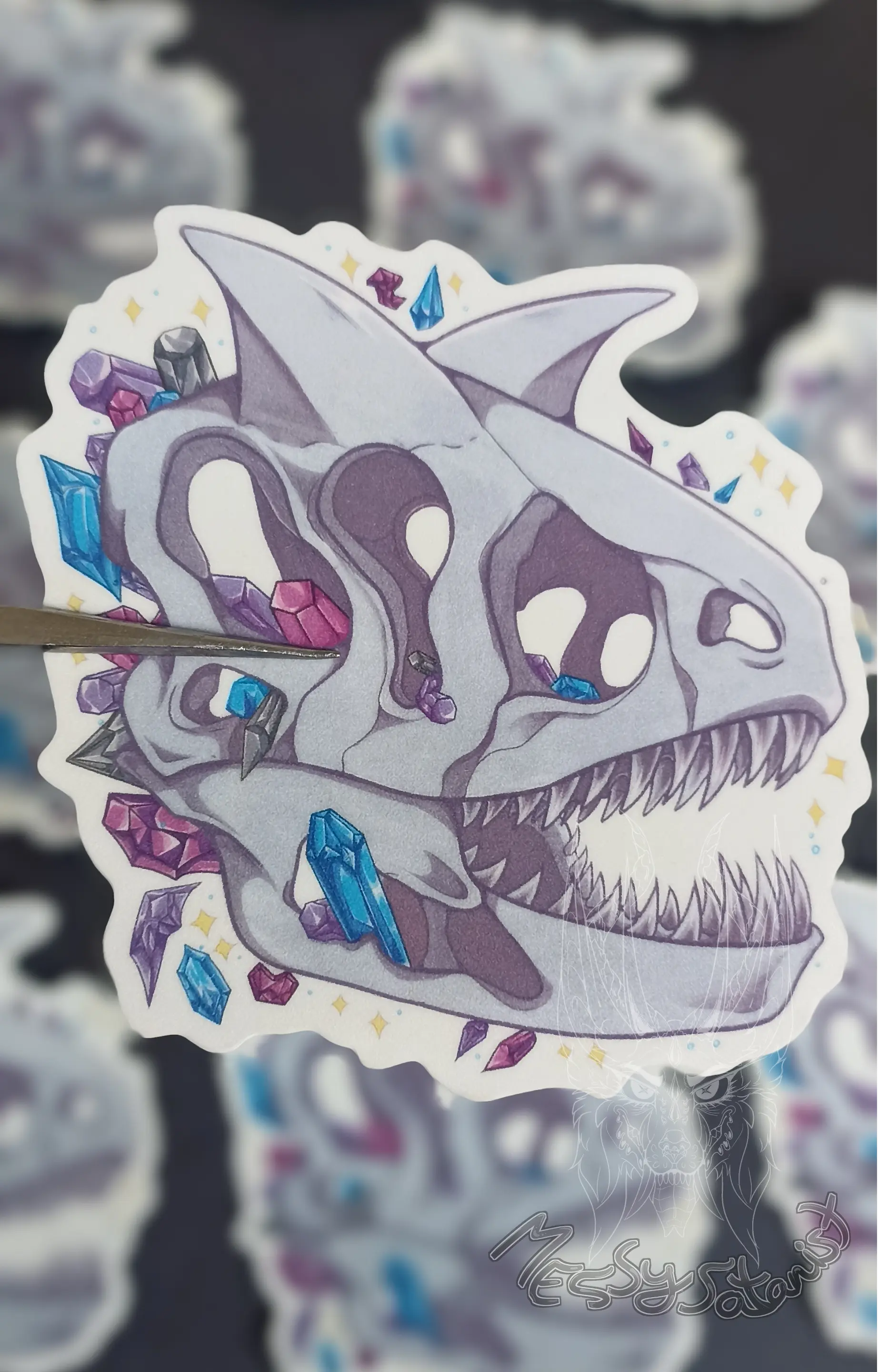 Craneo Carnotauro Sticker