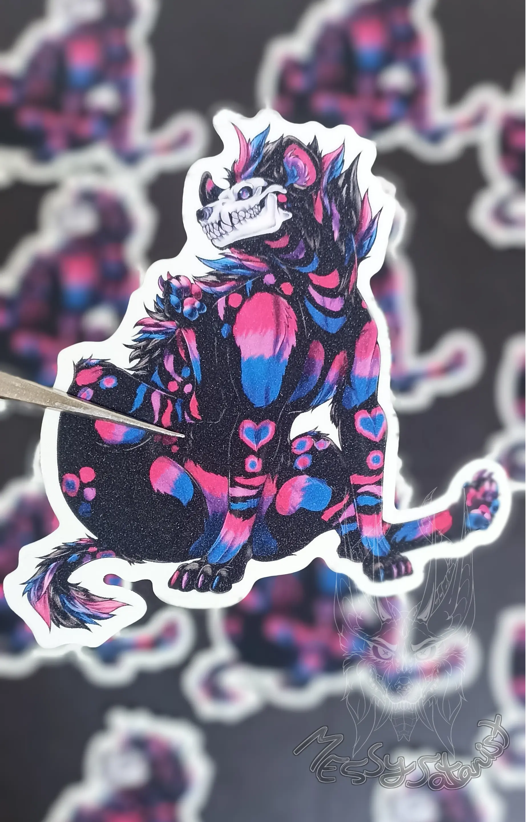 Hiena Pride Sticker