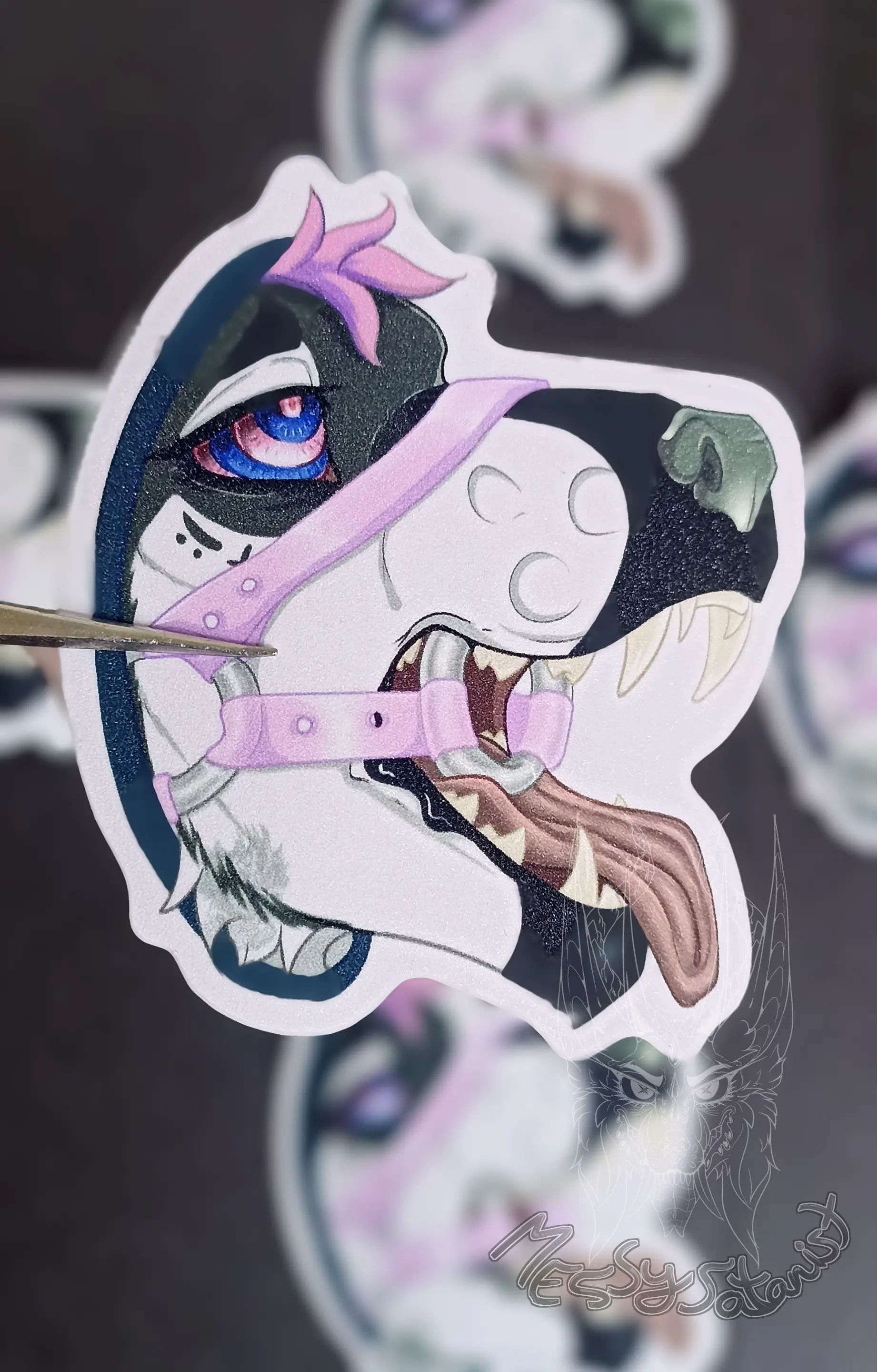 Klaus Hole Maw Sticker