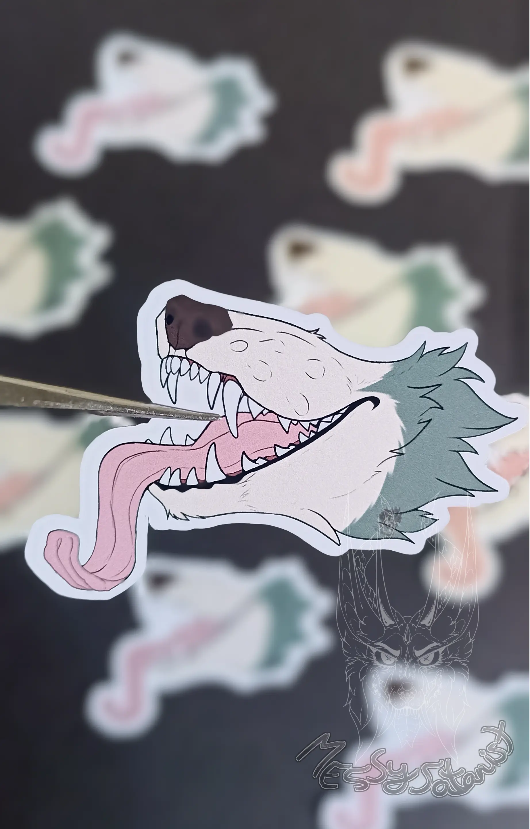 Legoshi Maw Sticker