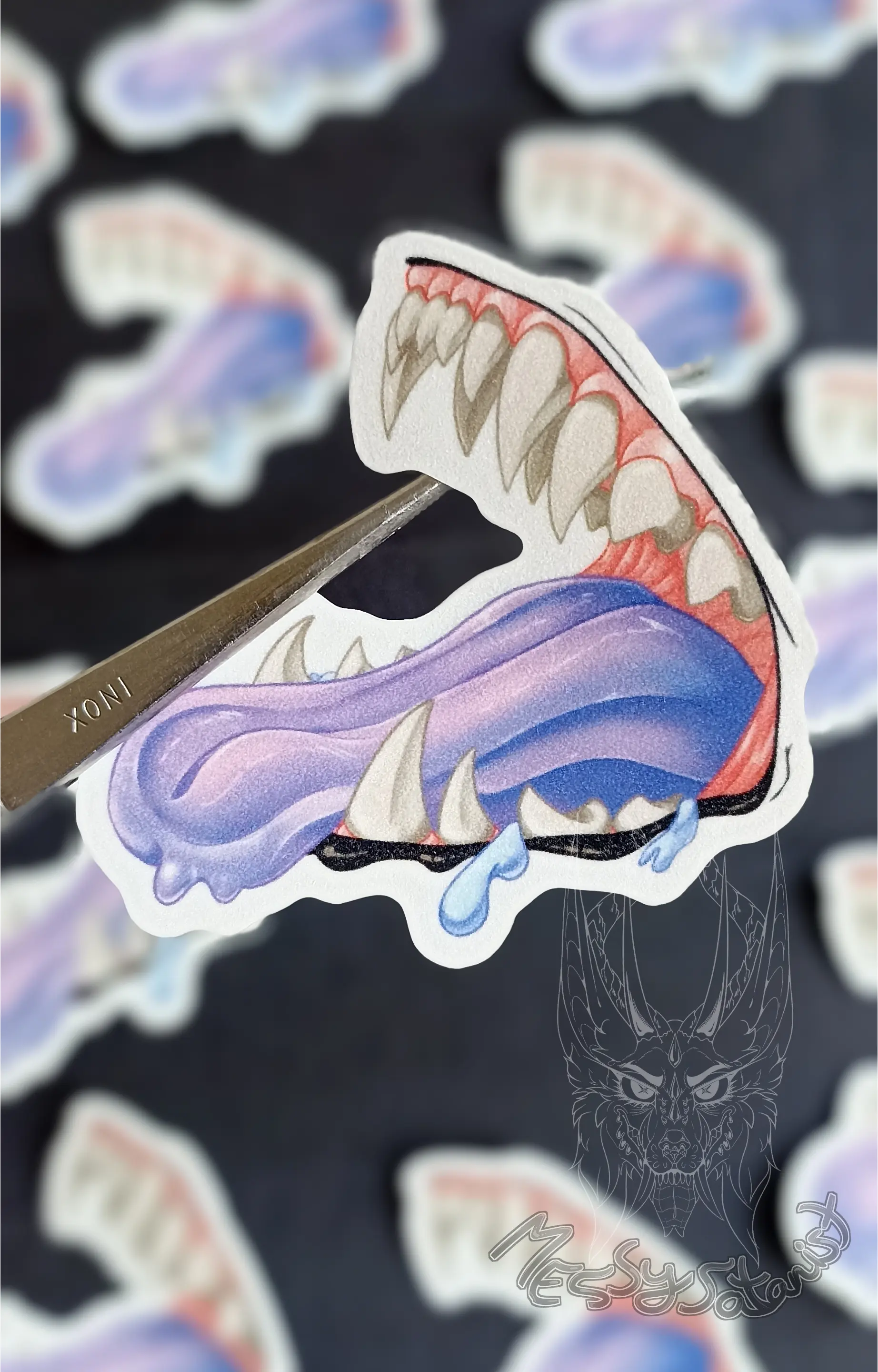 Maw Canina Sticker