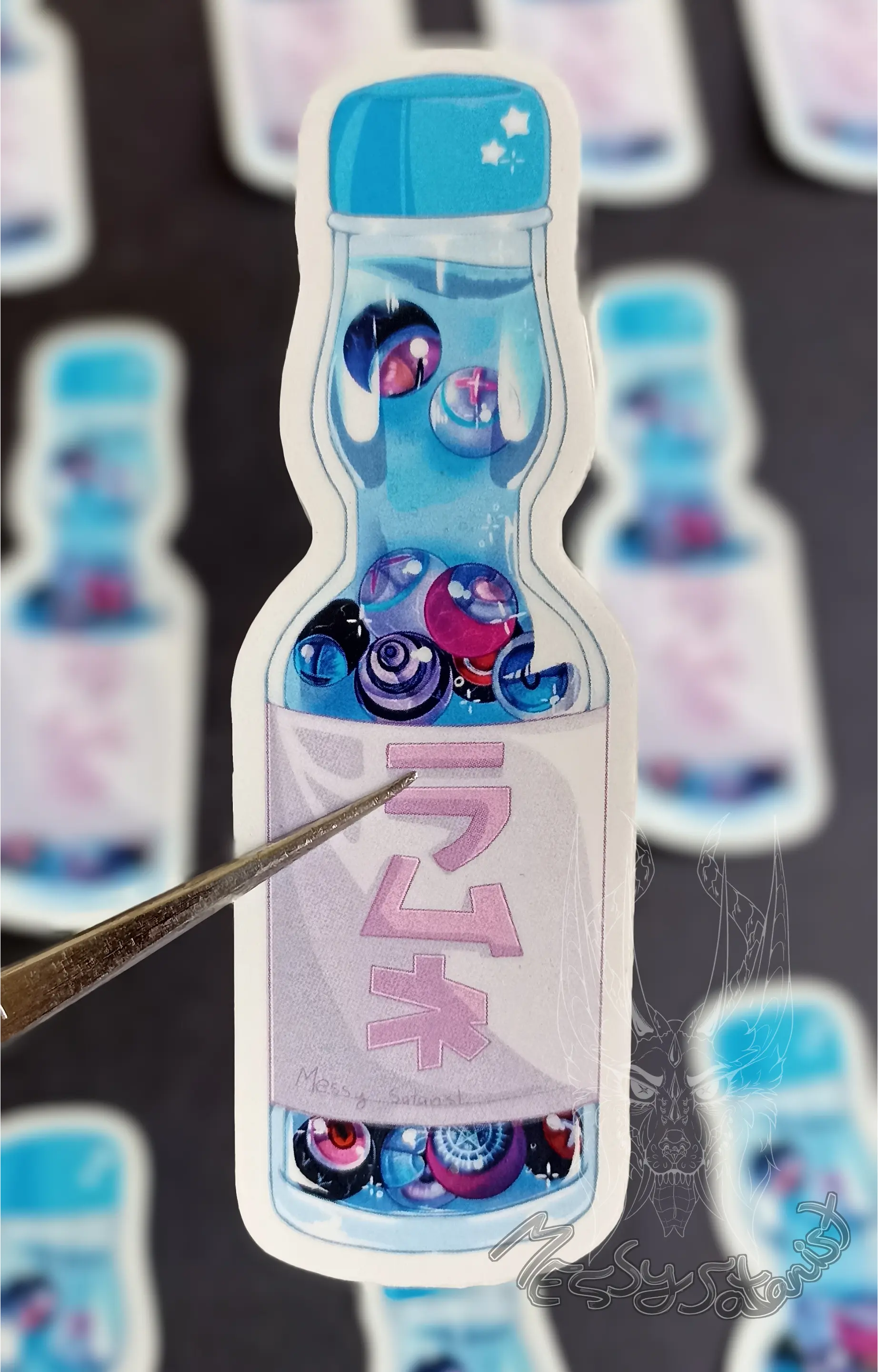 Ramune Ojos Sticker