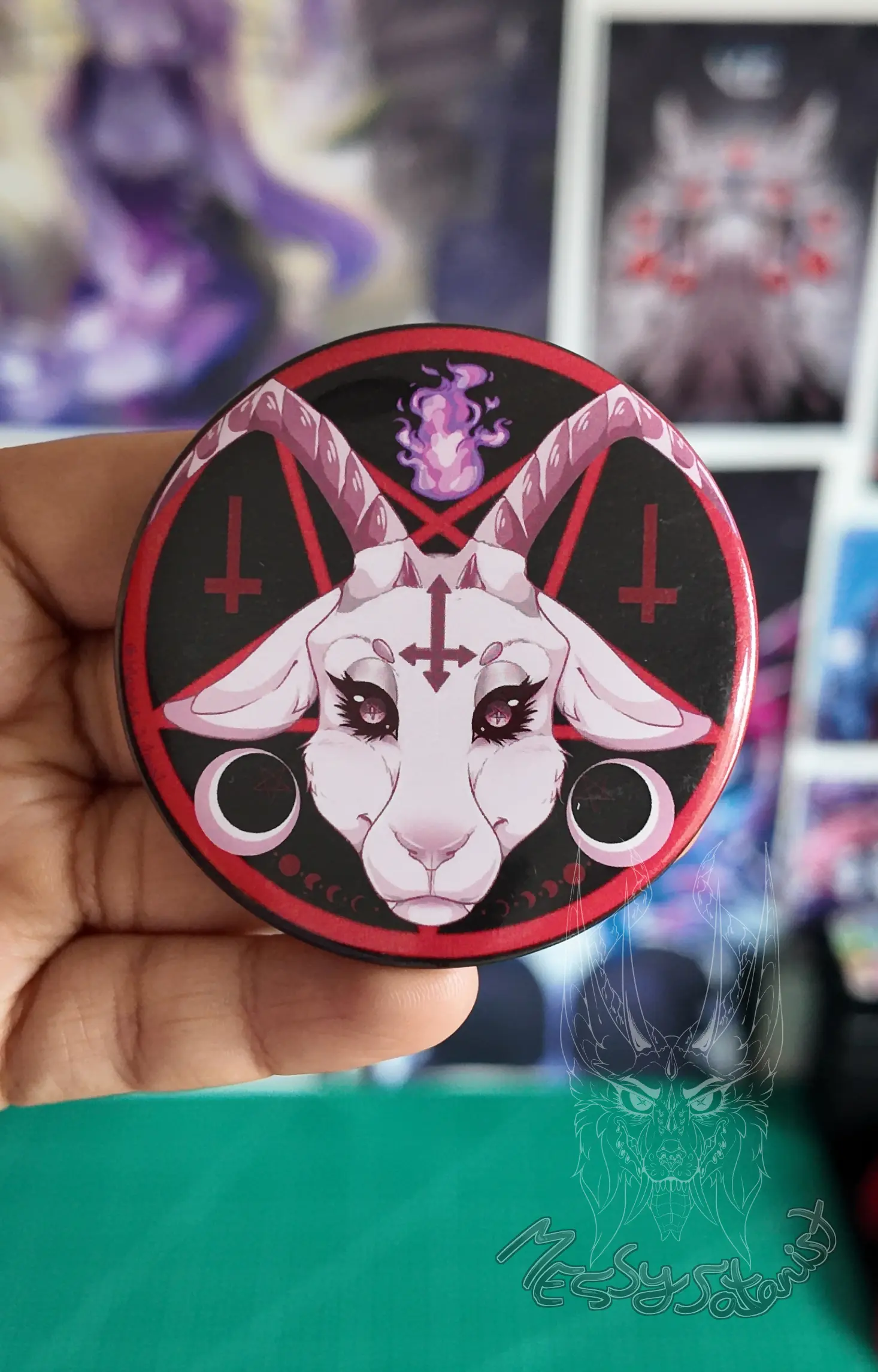 Cabra Blanca Pin