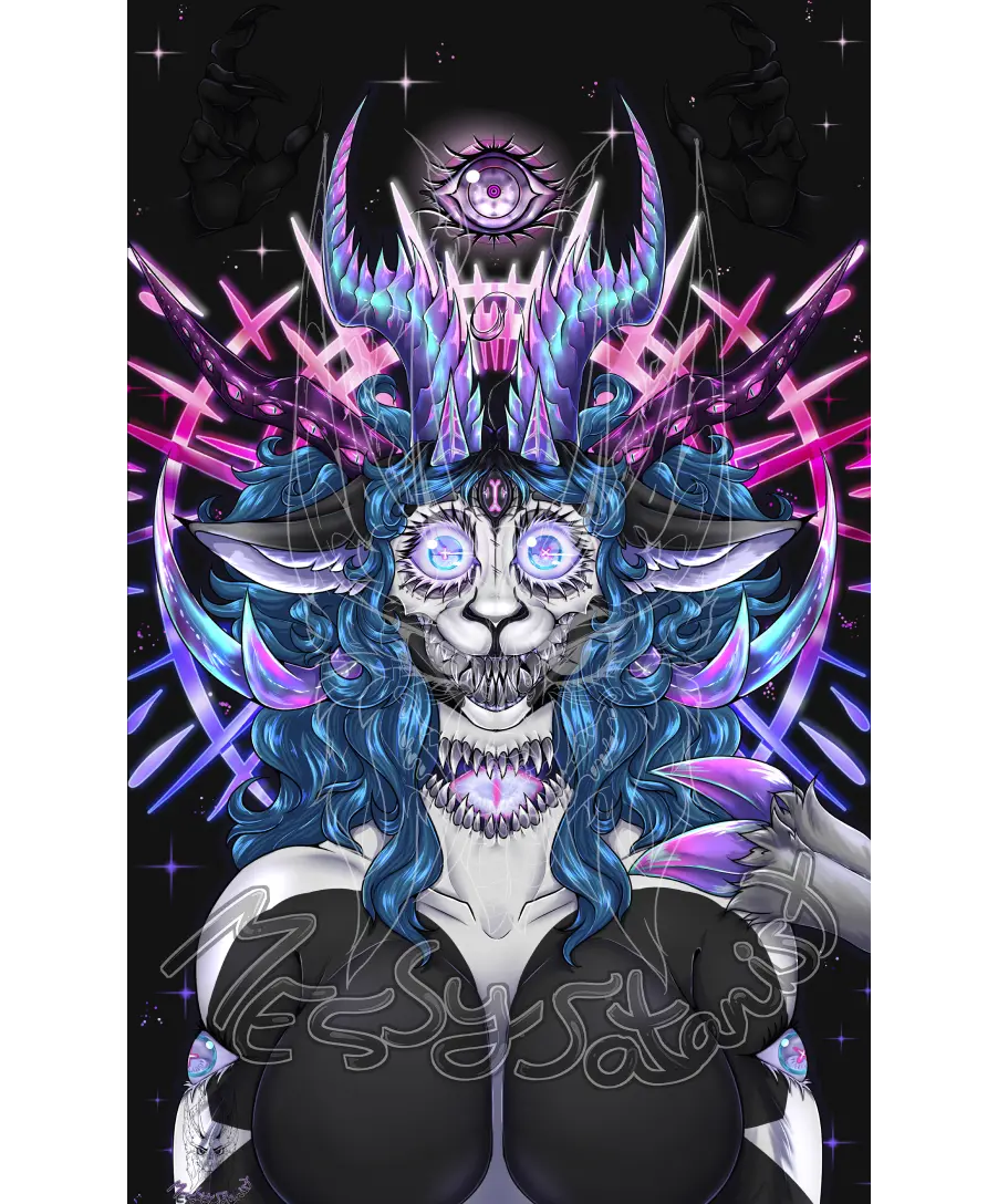 [91000000242] Nanny Eyes Print