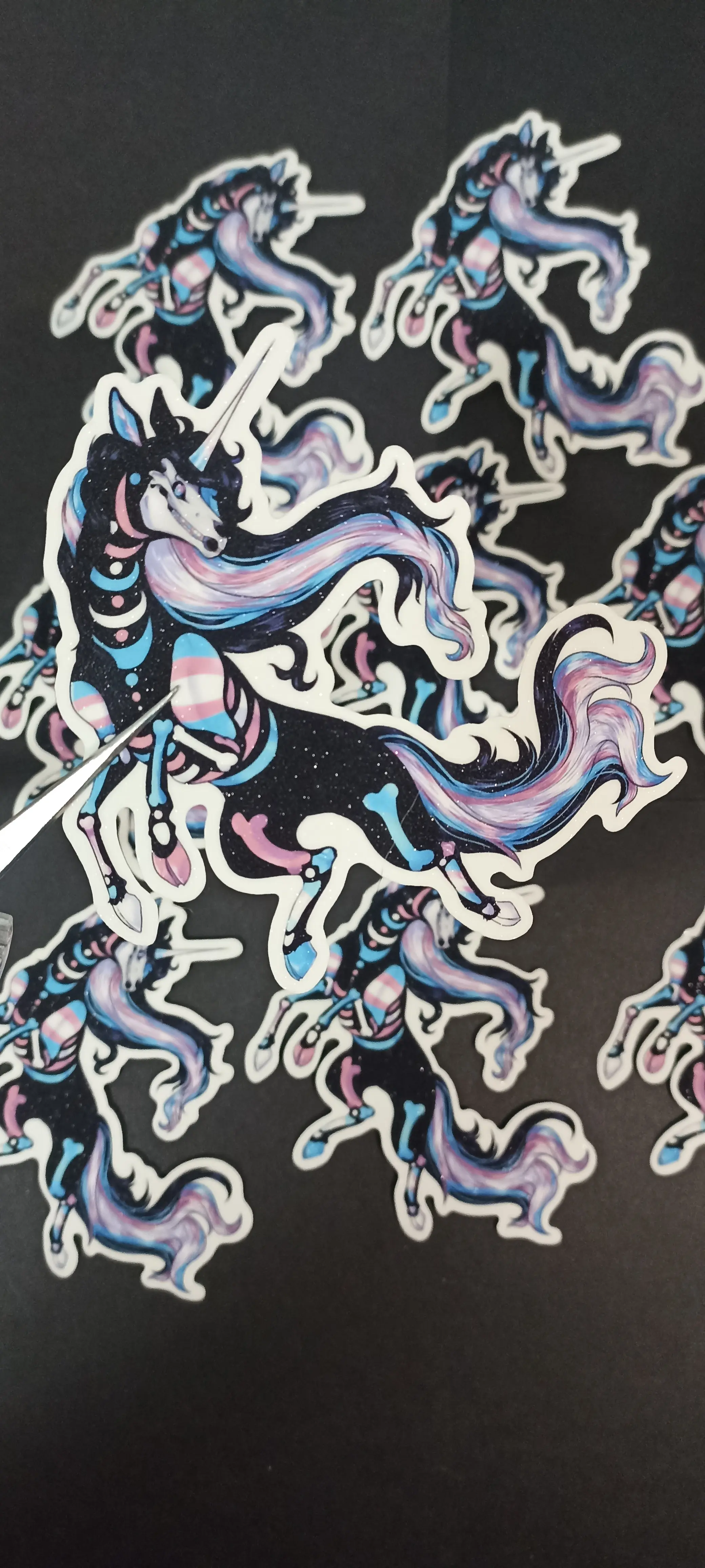 [20000000184] Unicornio Trans Sticker