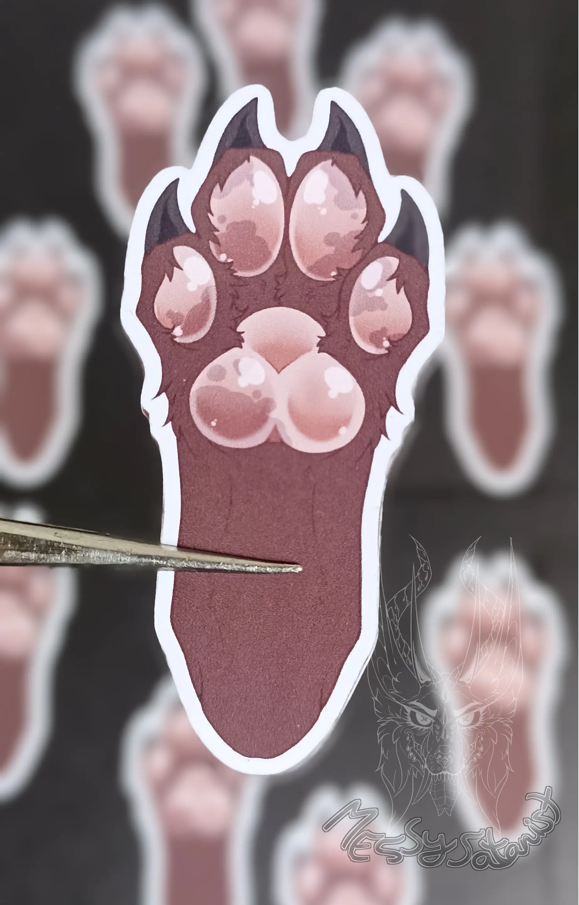 [10000000248] Paw Café sticker