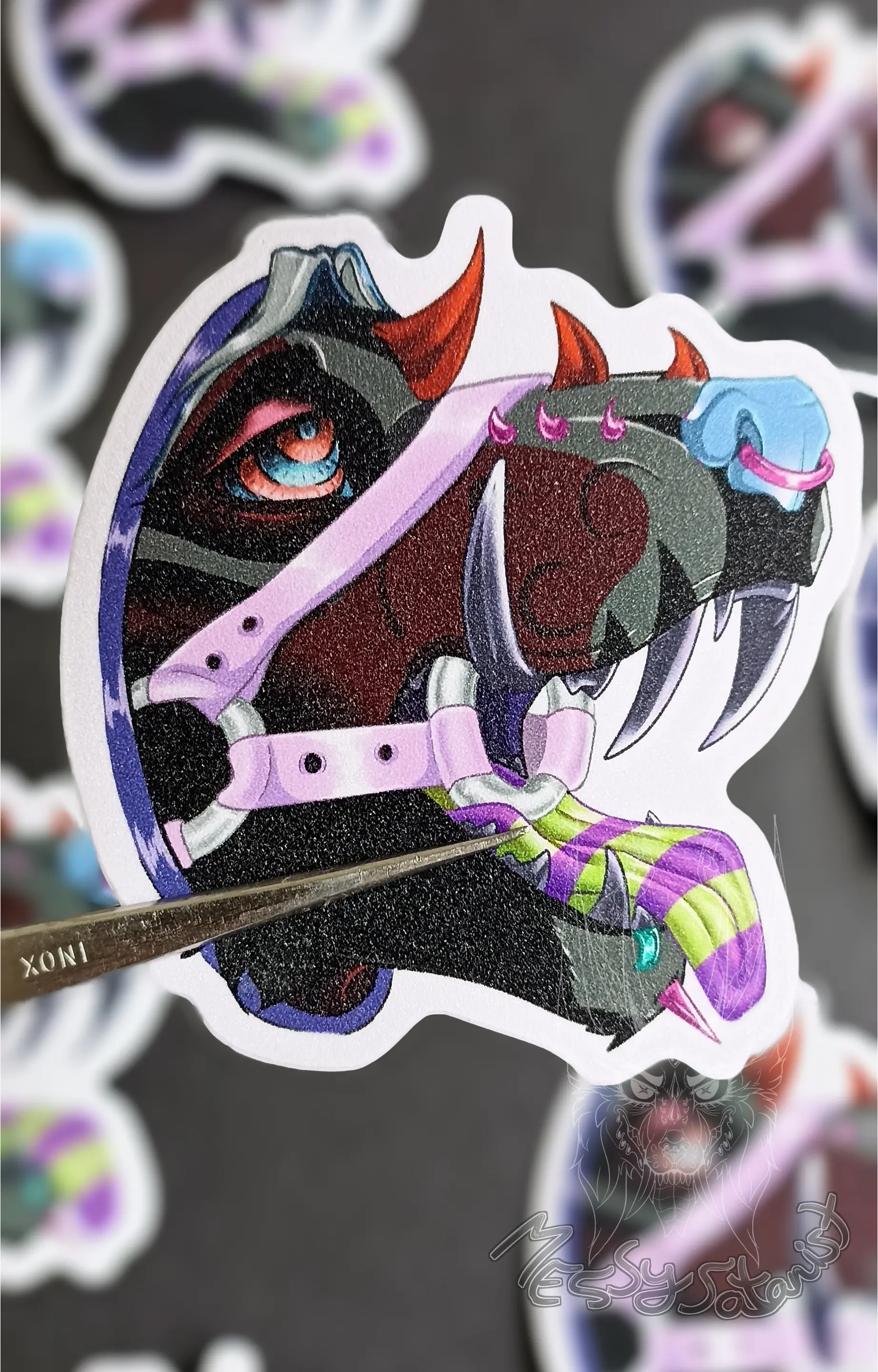 [20000000190] Asmodeus Hole Maw Sticker