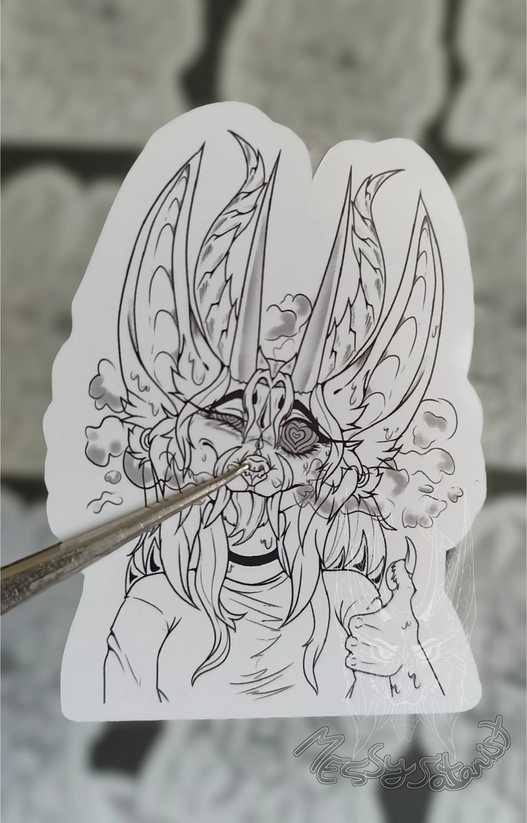 [10000000073] Asmodeus Sonrojado Sticker